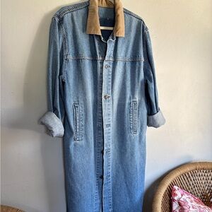 vintage Levi’s denim duster